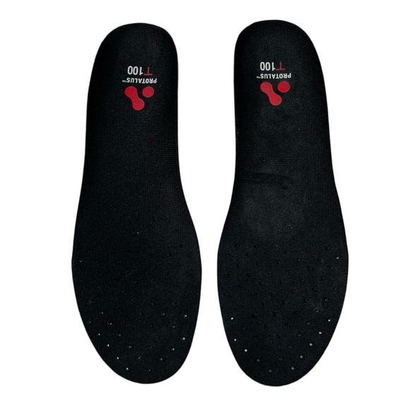 Protalus T100 Black Unisex Comfort Shoe Insoles Inserts Stress Relief W8/M6.5 - Picture 1 of 4